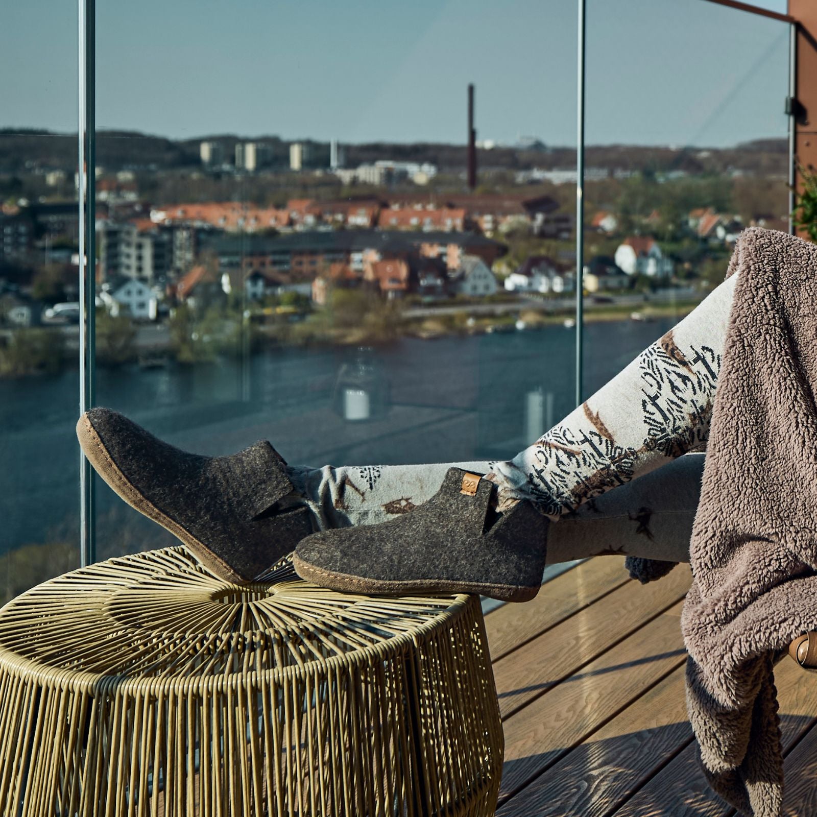 WOOL EVEREST - BROWN